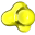 Virus Yellow Icon 32x32 png